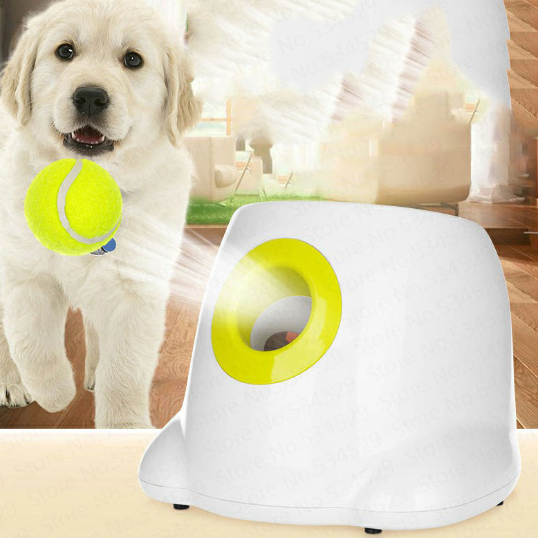 Automatic Dog Ball Launcher – Interactive Pet Fetch Machine